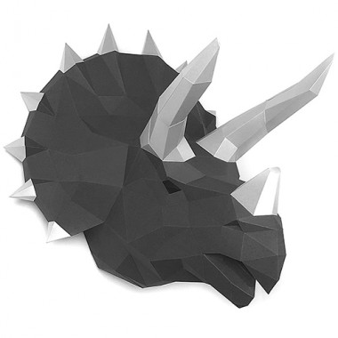 Динозавр Топс (графитовый) 3D-конструктор