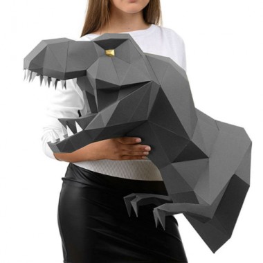 Динозавр Завр (графитовый) 3D-конструктор