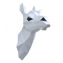 3D-конструктор "Лама Снежана" (белая)