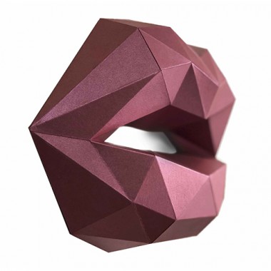 3D-конструктор "Поцелуи" (темно-красные)