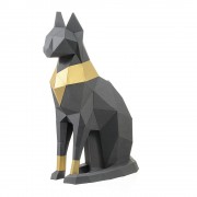 3D-конструктор Кошка Бастет (графитовый) 