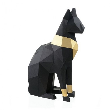 Кошка Бастет (чёрный) 3D-конструктор