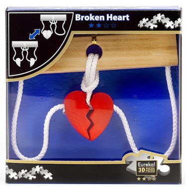 Деревянная головоломка Eureka Broken Heart