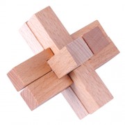 Деревянная головоломка Wood Box Крестовина