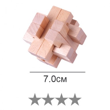 Деревянная головоломка Wood Box Тайник