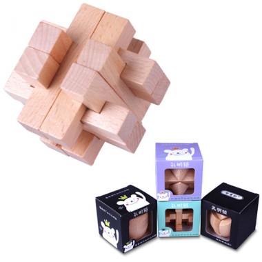 Деревянная головоломка Wood Box Тайник