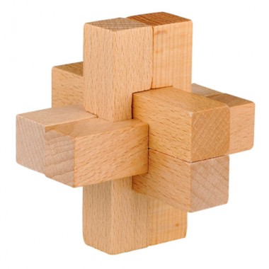 Деревянная головоломка Wooden Puzzle Крестовина