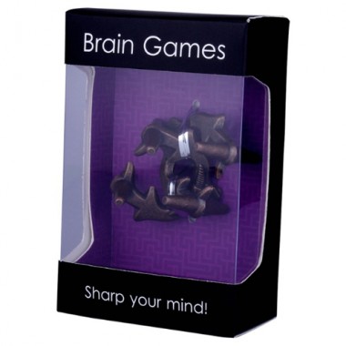 Металлическая головоломка Brain Games Бык