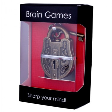 Металлическая головоломка Brain Games Замок