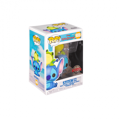 Фигурка POP Лило и Стич Стич с лягушкой арт. 986