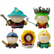 Коллекционные фигурки South Park в костюмах (5 штук) без упаковки