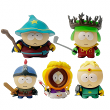 Коллекционные фигурки South Park в костюмах (5 штук) без упаковки Коллекционные фигурки South Park в костюмах (5 штук) без упаковки