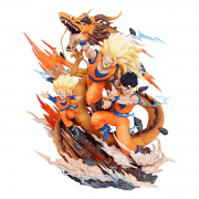 Коллекционная фигурка Dragon Ball Z Гоку, Гохан, Готен 28 см (0256)
