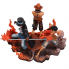 Коллекционная фигурка One Piece Луффи, Эйс и Сабо 17 см (0523)