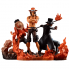 Коллекционная фигурка One Piece Луффи, Эйс и Сабо 17 см (0523)