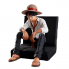 Коллекционная фигурка One Piece Луффи сидит 10 см (0123S)