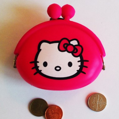 Монетница силиконовая "Hello Kitty"