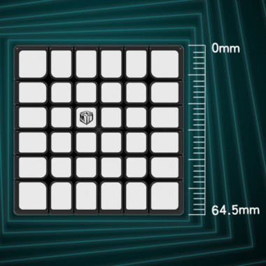 Кубик MoFangGe 6x6 X-Man Shadow Magnetic