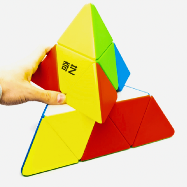 Головоломка QIYI Mofangge Plus Pyraminx 27,5 см