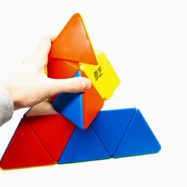 Головоломка QIYI Mofangge Plus Pyraminx 27,5 см