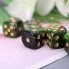 Кубики Игральные Зелёно - чёрные 16 мм