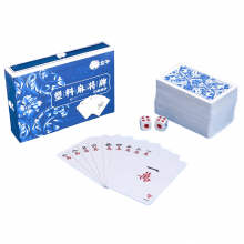 Карты пластиковые для игры в Маджонг + кубики Карты пластиковые для игры в Маджонг + кубики