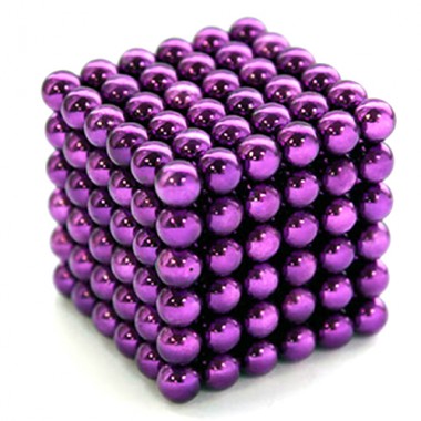 Неокуб 5 мм, фиолетовый в металлической коробке