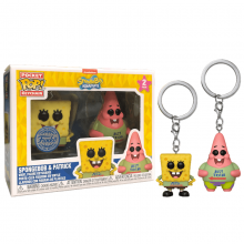 Брелок Pocket POP Спанч Боб и Патрик