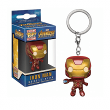 Брелок Pocket Pop Marvel железный Человек Стреляет