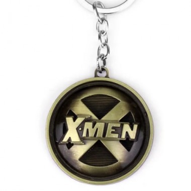 Металлический брелок X-men