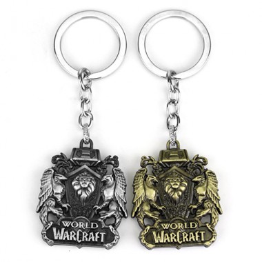 Металлический брелок World Of Warcraft Герб Альянса