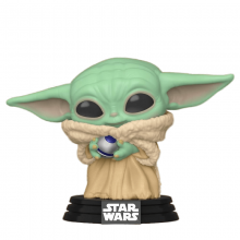 Фигурка Funko POP Звёздные Воины Малыш Йода с кнопкой арт.370