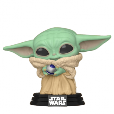 Фигурка Funko POP Звёздные Воины Малыш Йода с кнопкой арт.370