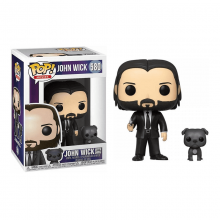 Фигурка Funko POP 580 Джон Уик с собакой Фигурка Funko POP 580 Джон Уик с собакой