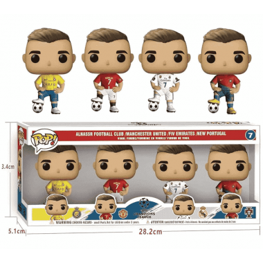 Набор Фигурок Pop 4 штуки Криштиану Роналду