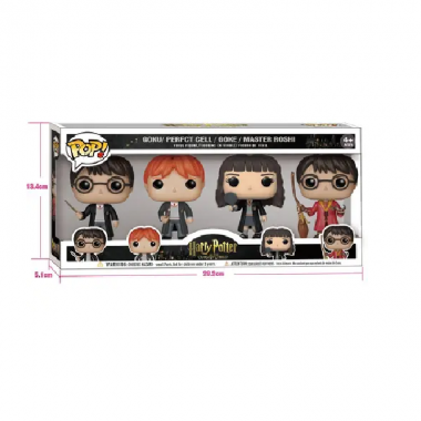 Набор Фигурок Pop 4 штуки Гарри Поттер