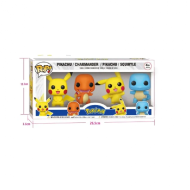 Набор Фигурок Pop 4 штуки Покемоны