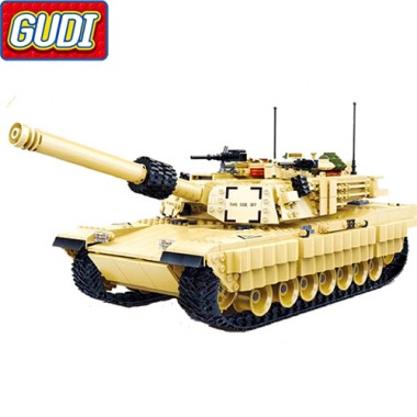 Конструктор Gudi M1A2 Abrams U.S. Main Battle Tank 6102
