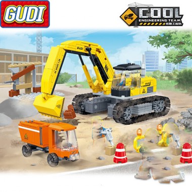 Конструктор Gudi Cool Engineering Team 9504