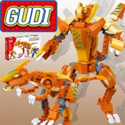 Конструктор Gudi Transformer Dinosaur 8727