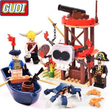 Конструктор Gudi Legend Of Pirates 9109