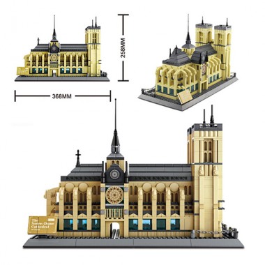 Конструктор Wange Notre-Dame Cathedral 5210
