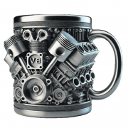 Кружка Двигатель V8