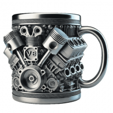 Кружка Двигатель V8 Кружка Двигатель V8