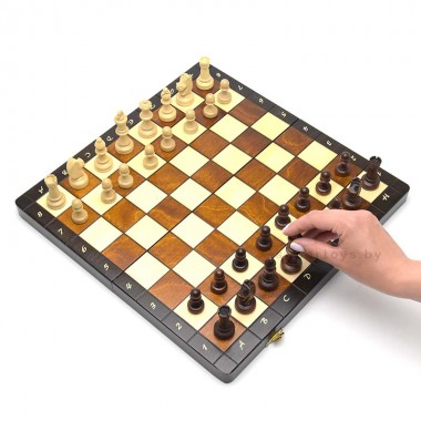 Шахматы ручной работы арт. 140B magnetic