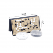 Настольная игра Го 28 см, 301 фишка (19 клеток)