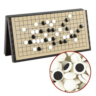 Настольная игра Го 28 см, 301 фишка (19 клеток)