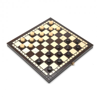 Шахматы-шашки ручной работы арт.165А