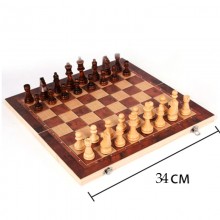 Шахматы деревянные 3в1 арт.W7723