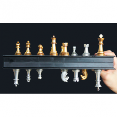 Шахматы Магнитные Золото и Серебро 20 см